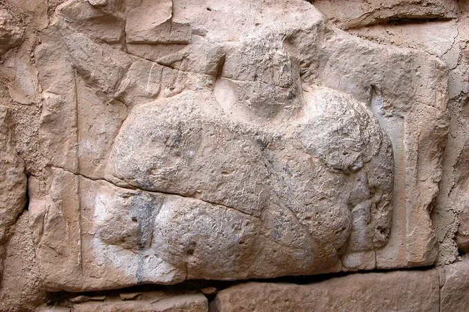 Inscripción funeraria nabatea fechada en el año 46 de Aretas IV
