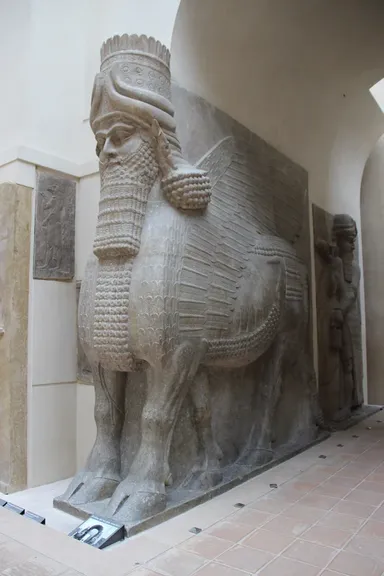 Toro alado del palacio de Sargón II, el rey que consumó el destierro de Israel