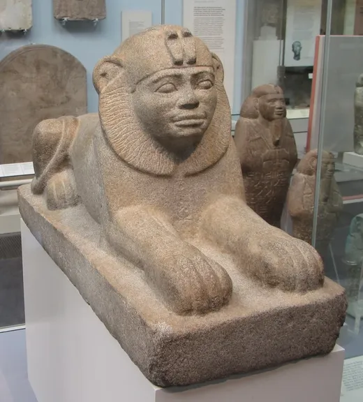 Esfinge de Taharqa, el rey de Etiopía que salió contra Senaquerib