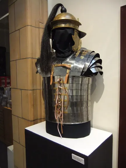 Armadura de legionario romano; réplica