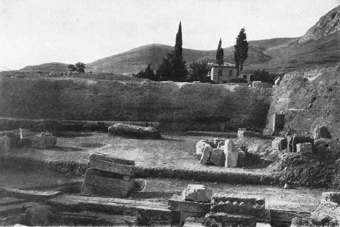 El ágora romana de Corinto
