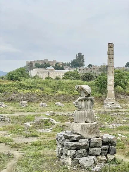 Restos del templo de Artemis