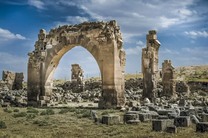 Ruinas de Harán, donde Abraham se detuvo antes de entrar en Canaán