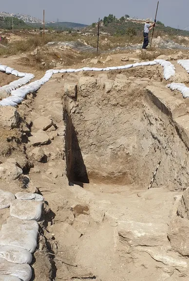 Khirbet Tibná, identificada con Timnat-Sera, heredad y sepulcro de Josué