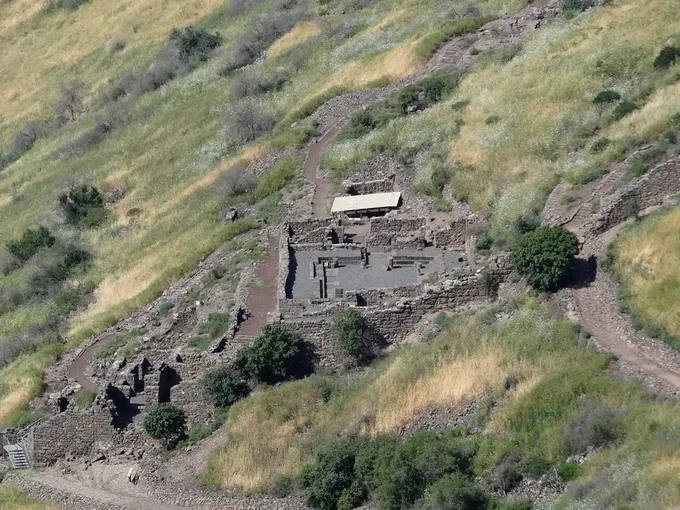 Sinagoga de Gamla, de las más antiguas conservadas en Galilea