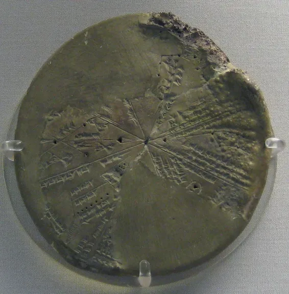 Tablillas cuneiformes de la biblioteca de Asurbanipal en Nínive