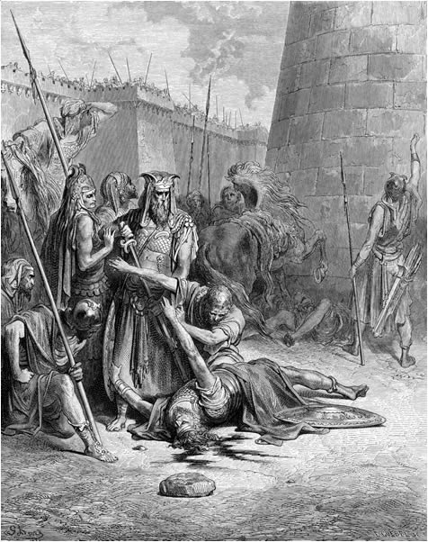 La muerte de Abimelec