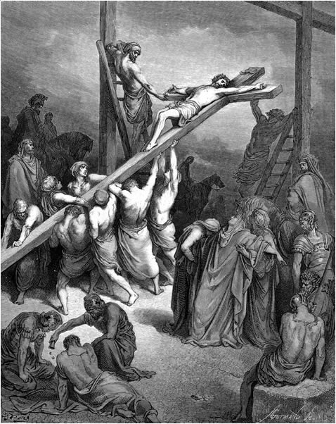 El levantamiento de la cruz