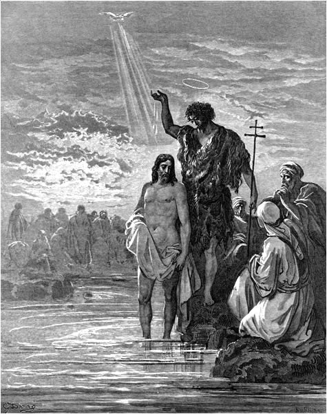 El bautismo de Jesús