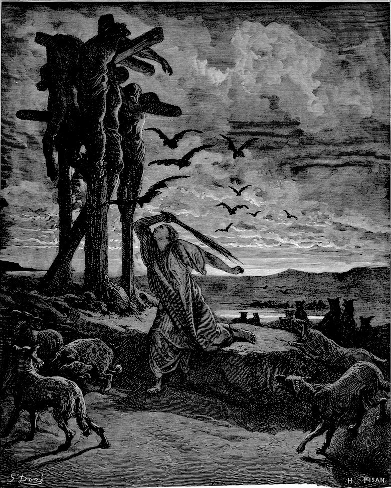 La piedad de Rizpá con los muertos