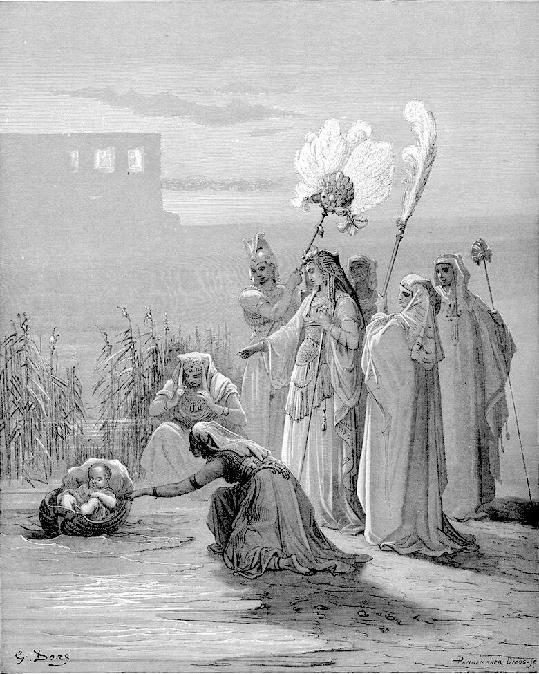 El hallazgo de Moisés