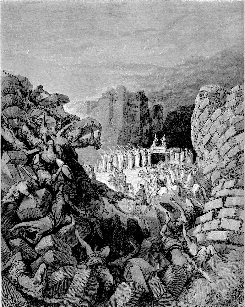 Las murallas de Jericó se derrumban