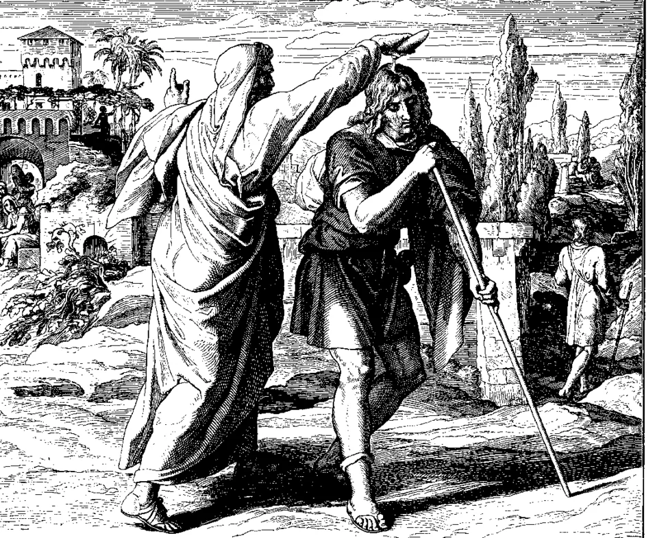 Samuel unge en secreto a Saúl como rey de Israel