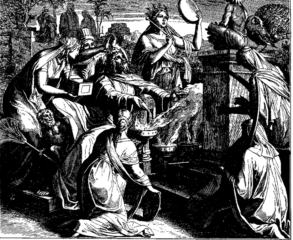 Idolatría de Salomón por sus mujeres extranjeras