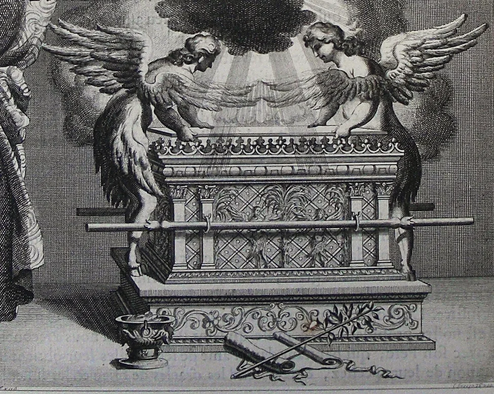 El Arca de la Alianza con los querubines de oro